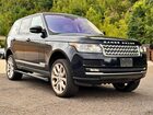 2016 Land Rover Range Rover Supercharged Черный vin: SALGS2EF4GA244362
