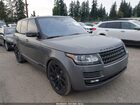 2016 Land Rover Range Rover 3.0l V6 Supercharged Hse Gray vin: SALGS2VF8GA245398