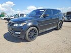 2016 Land Rover Range Rover Sport Hse Black vin: SALWR2VFXGA636866
