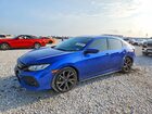 2018 Honda Civic Sport Синий vin: SHHFK7H48JU238457