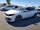 2021 Honda Civic Ex White vin: SHHFK7H66MU425945