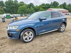 2018 Audi Q5 Premium Plus Blue vin: WA1BNAFY3J2233965