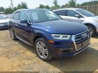 2018 Audi Q5 2.0t Premium/2.0t Tech Premium Dark Blue vin: WA1BNAFY4J2010429