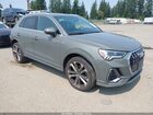 2020 Audi Q3 Prestige 45 Tfsi S Line Quattro Tiptronic Gray vin: WA1FECF35L1058063