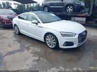2018 Audi A5 2.0t Premium White vin: WAUANCF5XJA103641