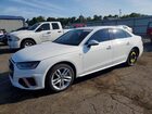 2020 Audi A4 Premium White vin: WAUDNAF42LA047058