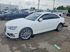 2019 Audi A4 Premium Plus Белый vin: WAUENAF40KN010229