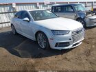 2017 Audi A4 Premium Plus White vin: WAUENAF46HN039503