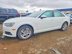 2017 Audi A4 Premium White vin: WAUGNAF41HN058503