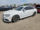 2018 Audi A4 Premium Plus White vin: WAULMAF47JA093741