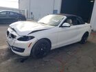 2016 Bmw 228 I Sulev Белый vin: WBA1K9C59GV321748