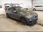 2017 Bmw M240i   Gray vin: WBA2L1C38HV666501