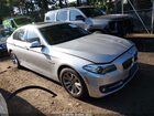 2016 Bmw 528i Xdrive Silver vin: WBA5A7C51GG150944