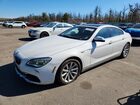 2016 Bmw 640 Xi Gran Coupe White vin: WBA6D2C58GGT65946