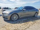 2016 Bmw 740 I Gray vin: WBA7E2C5XGG504685