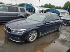 2018 Bmw 750 Xi Blue vin: WBA7F2C58JG423821