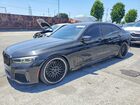 2022 Bmw 740 I Black vin: WBA7T2C01NCJ61120