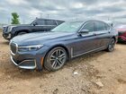 2020 Bmw 750 Gray vin: WBA7U2C02LGM26985