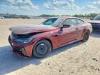 2022 Bmw M440i Xdrive Burgundy vin: WBA83AP02NCH72317