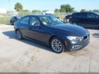 2017 Bmw 320i Xdrive Blue vin: WBA8A3C38HA066970