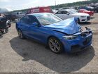 2016 Bmw 328i Xdrive Blue vin: WBA8E3G58GNU02592
