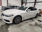 2019 Bmw 530 I White vin: WBAJA5C57KBX86258