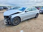 2019 Bmw 5 Series 530e Xdrive Silver vin: WBAJA9C55KB392894