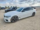 2019 Bmw M550xi White vin: WBAJB9C52KB289039