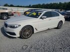 2018 Bmw 540 I White vin: WBAJE5C53JG918003