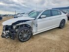 2020 Bmw 530 Xi White vin: WBAJR7C07LCE10487
