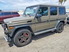 2017 Mercedes-benz G 63 Amg Tan vin: WDCYC7DFXHX275891