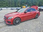 2018 Mercedes-benz C 300 Red vin: WDDWF4JB6JR398690