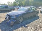 2018 Mercedes-benz E 300 4matic Blue vin: WDDZF4KB4JA404853