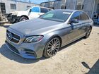 2019 Mercedes-benz E Amg 53 4matic Серый vin: WDDZF6BB1KA620110