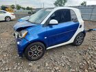 2016 Smart Fortwo Blue vin: WMEFJ5DA4GK059818