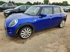 2021 Mini Cooper Blue vin: WMWXU7C01M2N55814