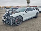 2020 Porsche Taycan 4s White vin: WP0AB2Y18LSA51961