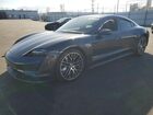2020 Porsche Taycan Turbo Gray vin: WP0AC2Y15LSA71288
