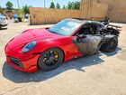 2021 Porsche 911 Turbo Red vin: WP0AD2A91MS257387