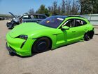2022 Porsche Taycan Cross Turismo Turbo Green vin: WP0BC2Y18NSA74211