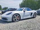 2025 Porsche Boxster Gts Gray vin: WP0CD2A88SK231205
