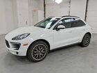 2018 Porsche Macan S White vin: WP1AB2A56JLB36619