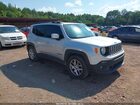 2018 Jeep Renegade Latitude Fwd Серебряный vin: ZACCJABB4JPH53749