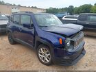 2018 Jeep Renegade Latitude Fwd Dark Blue vin: ZACCJABB7JPH87510