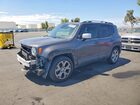 2016 Jeep Renegade Limited Gray vin: ZACCJADT2GPC73918