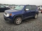 2016 Jeep Renegade Limited Blue vin: ZACCJBDT6GPC61230