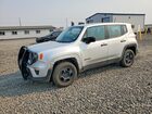 2020 Jeep Renegade Sport Silver vin: ZACNJBAB7LPL09281