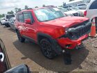 2019 Jeep Renegade Altitude 4x4 Red vin: ZACNJBBB2KPJ74823