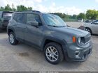 2021 Jeep Renegade Latitude 4x4 Gray vin: ZACNJDBBXMPM44024