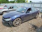 2016 Maserati Ghibli S Blue vin: ZAM57RSA0G1175554